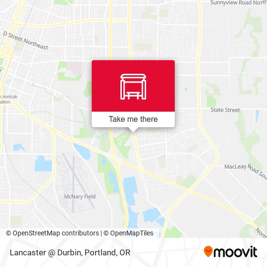 Lancaster @ Durbin map