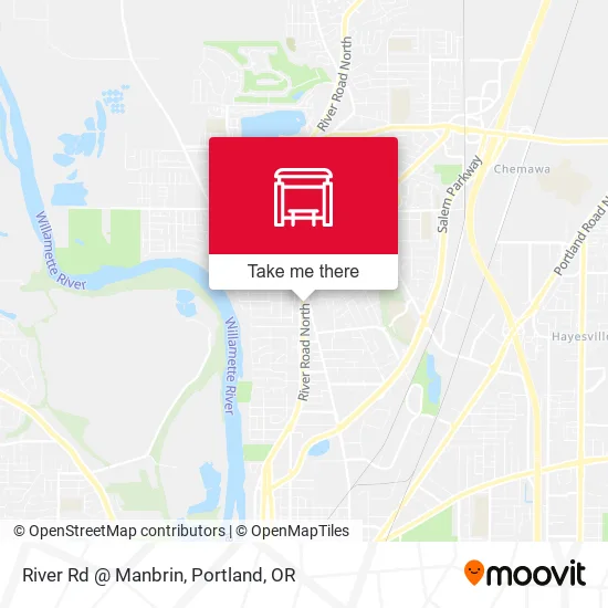River Rd @ Manbrin map