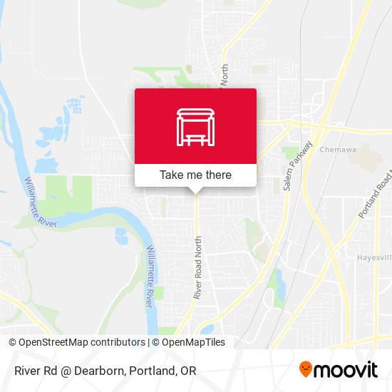 River Rd @ Dearborn map
