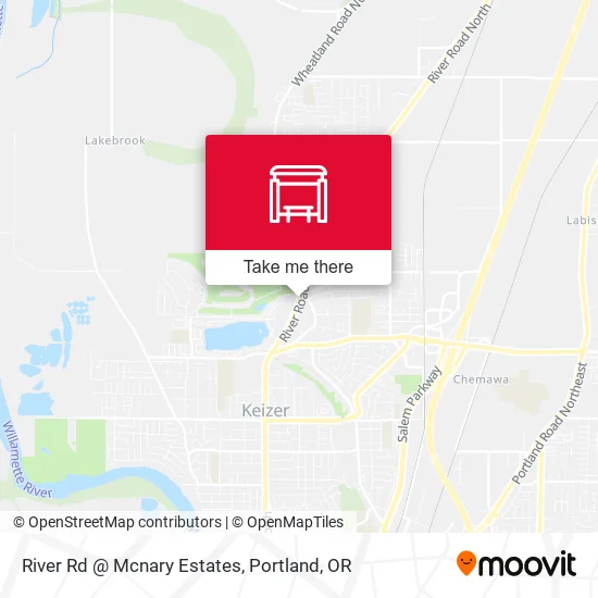River Rd @ Mcnary Estates map