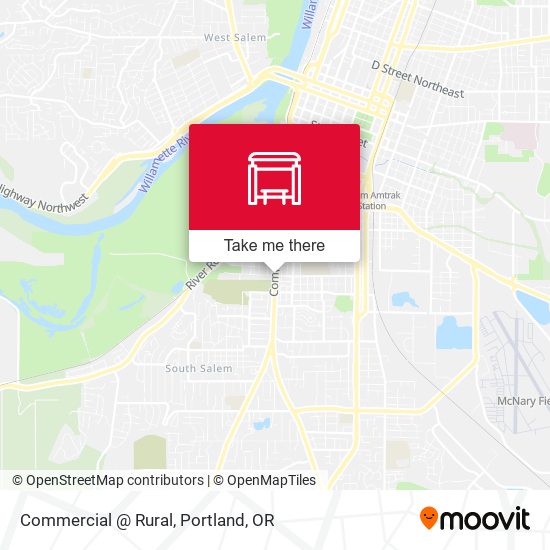 Commercial @ Rural map