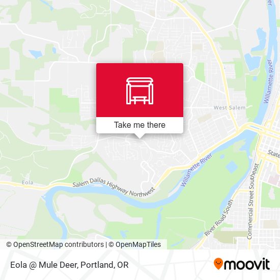 Mapa de Eola @ Mule Deer