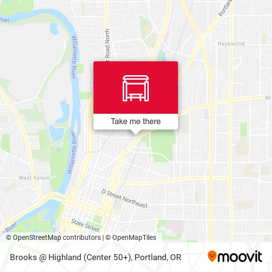 Brooks @ Highland (Center 50+) map