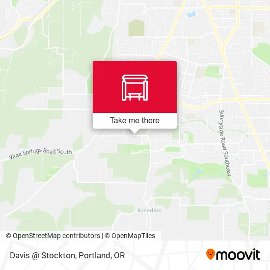 Davis @ Stockton map