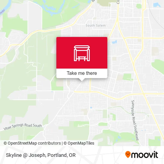Skyline @ Joseph map