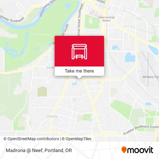 Madrona @ Neef map