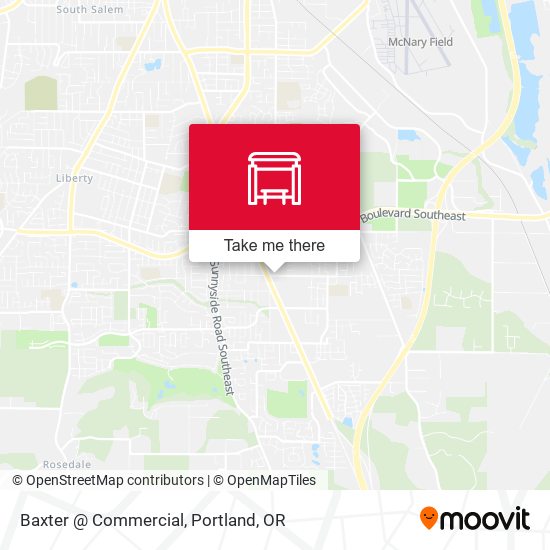 Baxter @ Commercial map