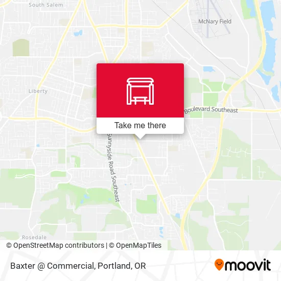 Mapa de Baxter @ Commercial