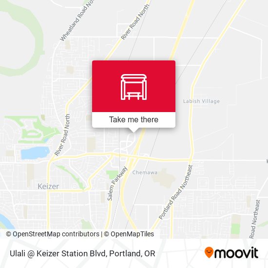 Ulali @ Keizer Station Blvd map