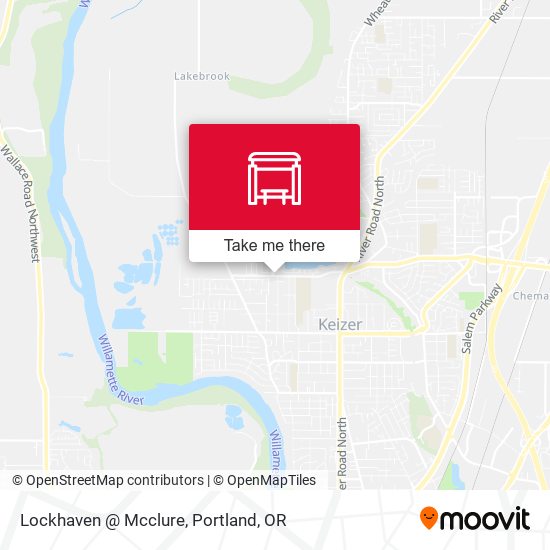 Lockhaven @ Mcclure map