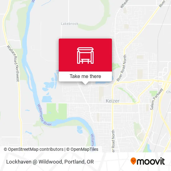 Lockhaven @ Wildwood map