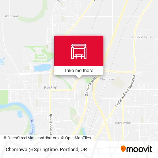 Chemawa @ Springtime map