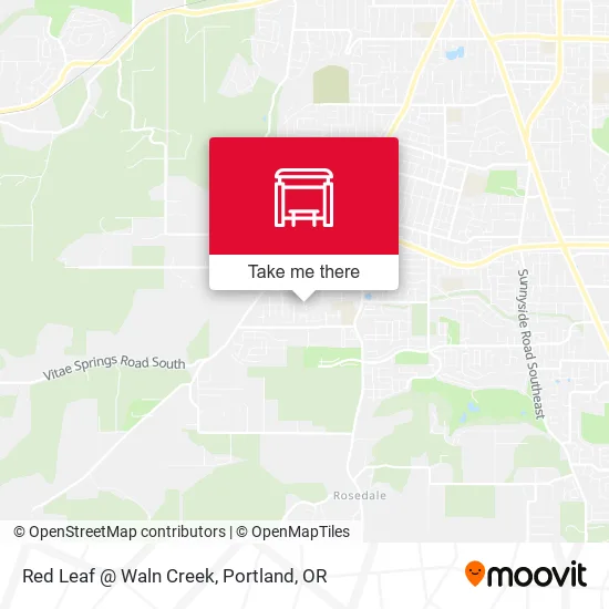 Red Leaf @ Waln Creek map