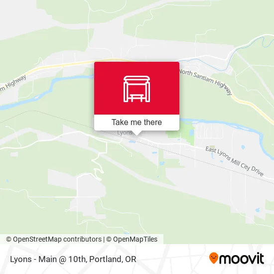 Mapa de Lyons - Main @ 10th