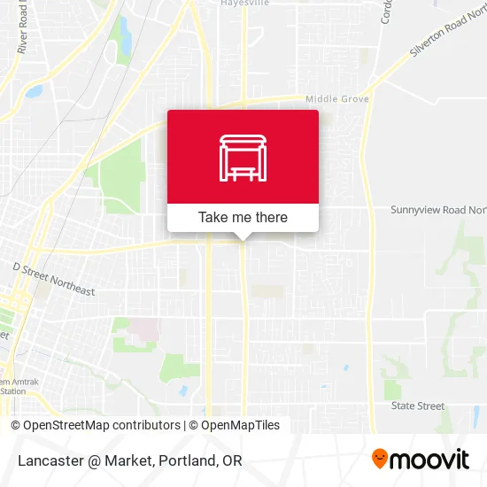 Lancaster @ Market map