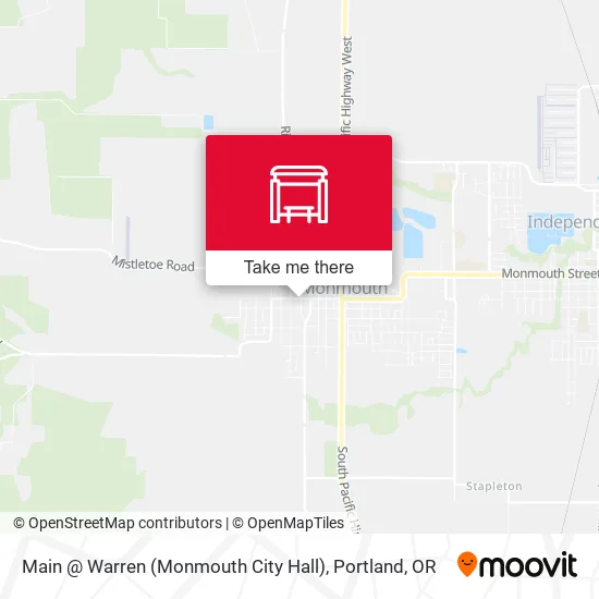 Main @ Warren (Monmouth City Hall) map