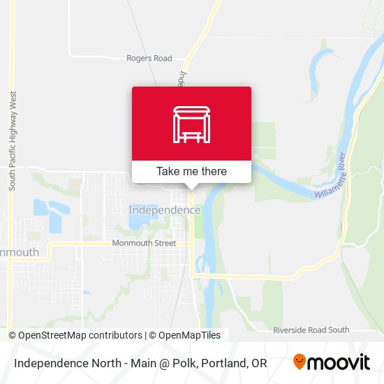 Independence North - Main @ Polk map