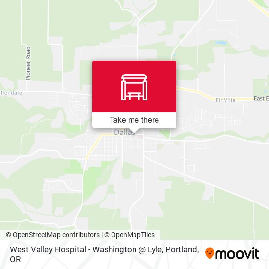 West Valley Hospital - Washington @ Lyle map