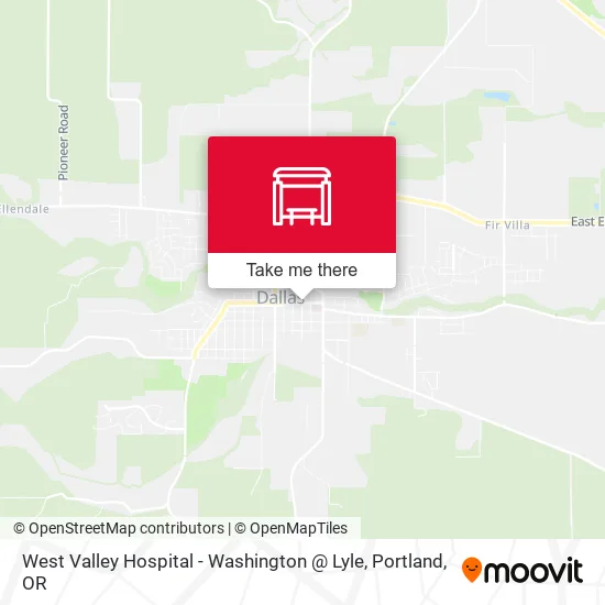 West Valley Hospital - Washington @ Lyle map