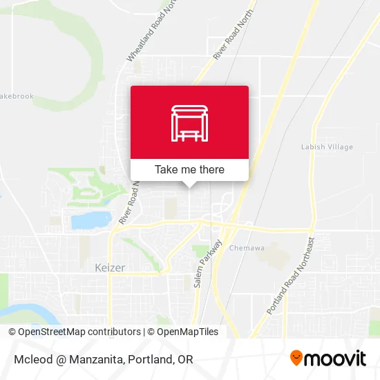 Mcleod @ Manzanita map