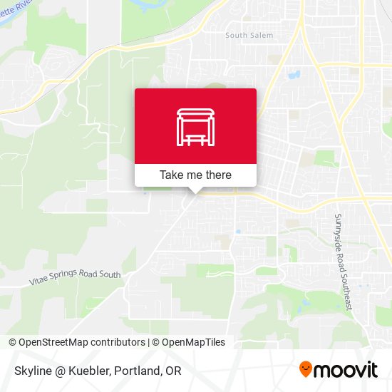 Skyline @ Kuebler map
