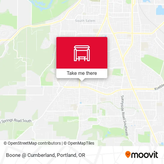 Boone @ Cumberland map