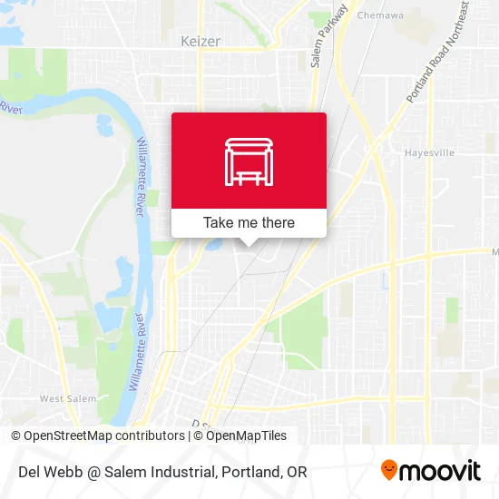 Del Webb @ Salem Industrial map