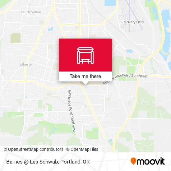 Mapa de Barnes @ Les Schwab