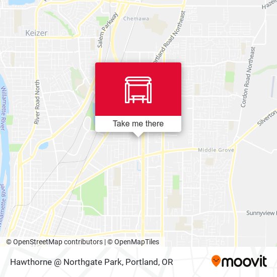 Hawthorne @ Northgate Park map