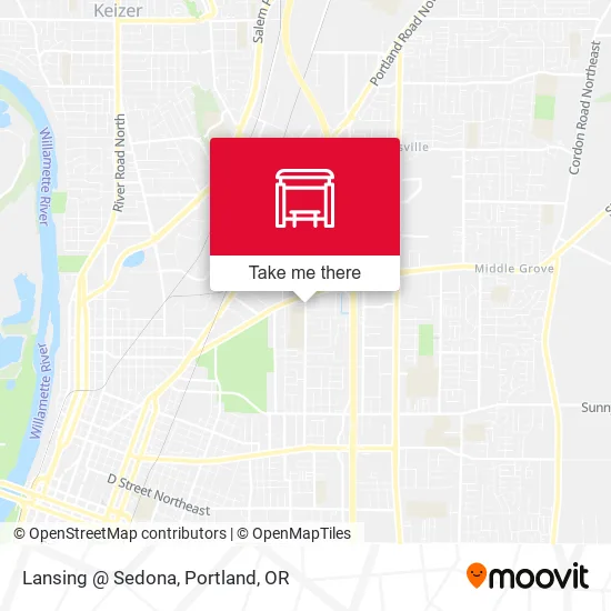 Lansing @ Sedona map
