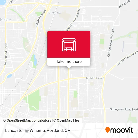 Lancaster @ Winema map