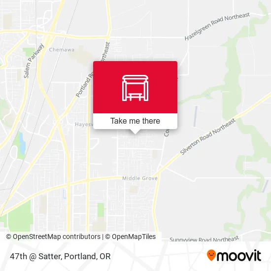 47th @ Satter map