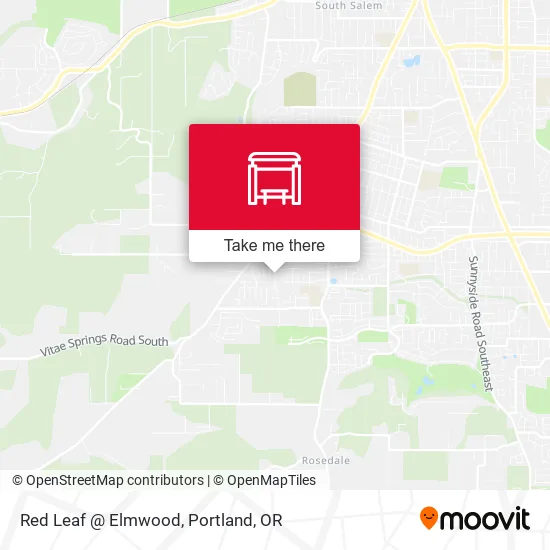 Mapa de Red Leaf @ Elmwood