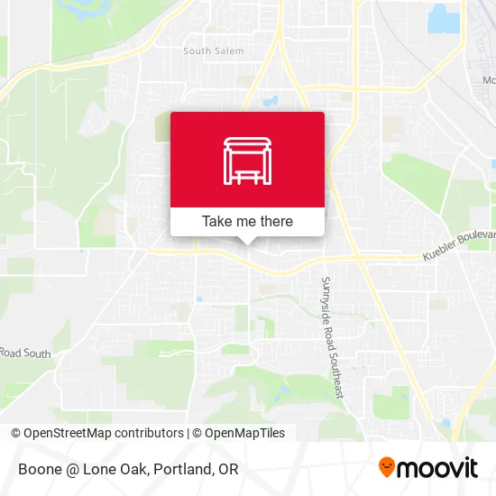 Boone @ Lone Oak map
