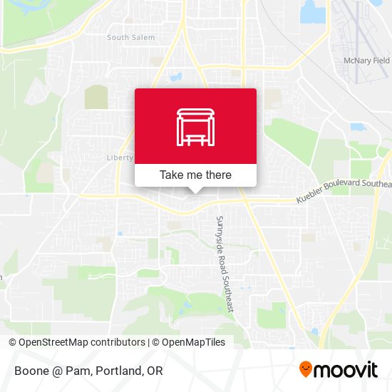 Boone @ Pam map