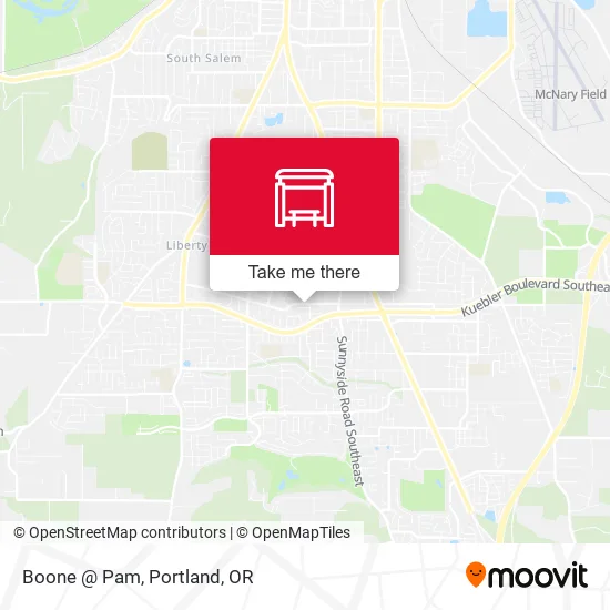 Boone @ Pam map