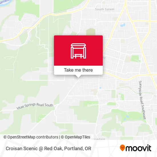 Mapa de Croisan Scenic @ Red Oak