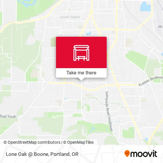 Lone Oak @ Boone map