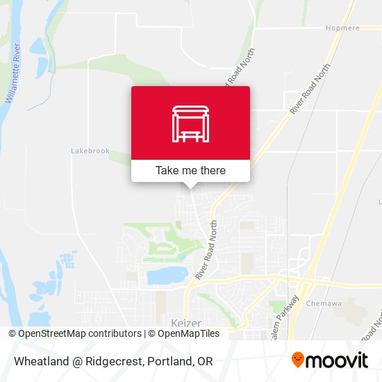 Wheatland @ Ridgecrest map