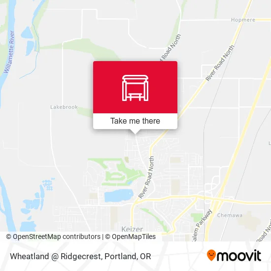 Wheatland @ Ridgecrest map