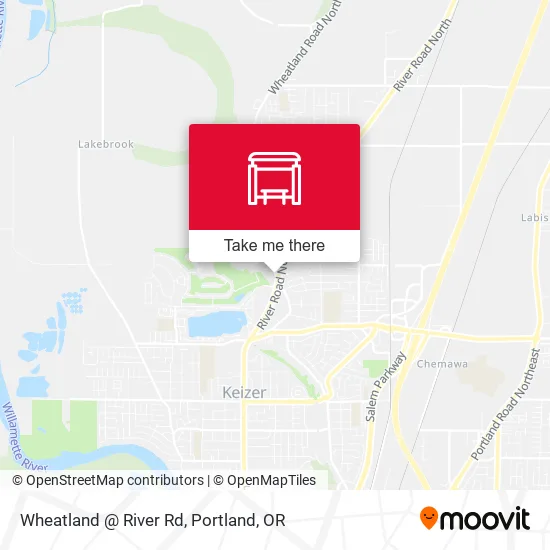 Wheatland @ River Rd map