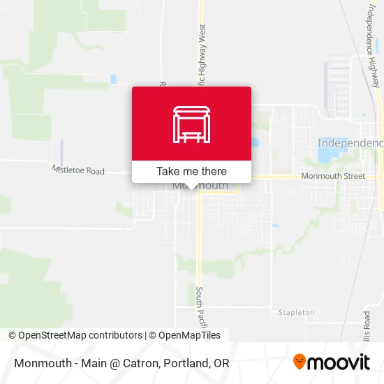 Monmouth - Main @ Catron map