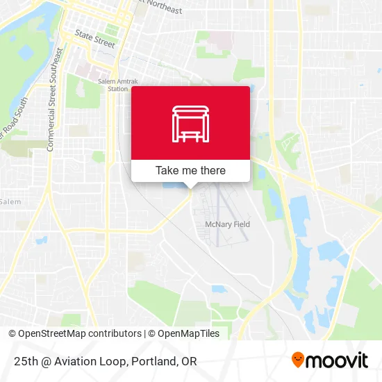 Mapa de 25th @ Aviation Loop