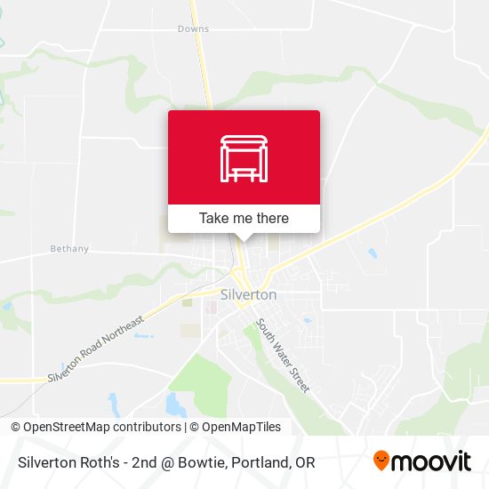 Silverton Roth's - 2nd @ Bowtie map