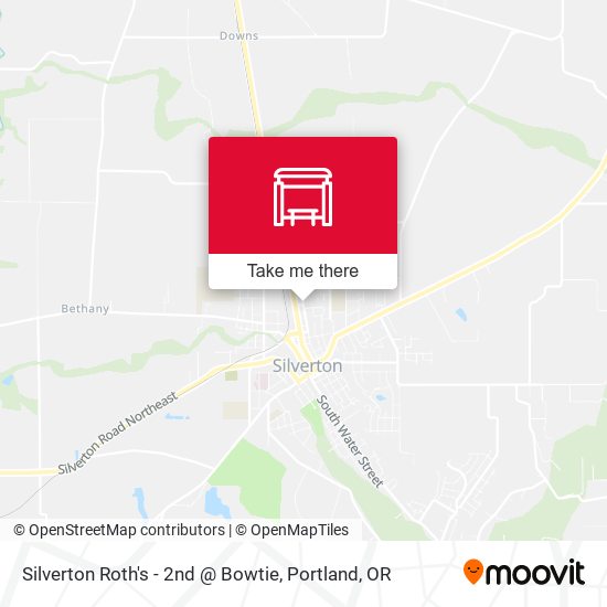 Mapa de Silverton Roth's - 2nd @ Bowtie