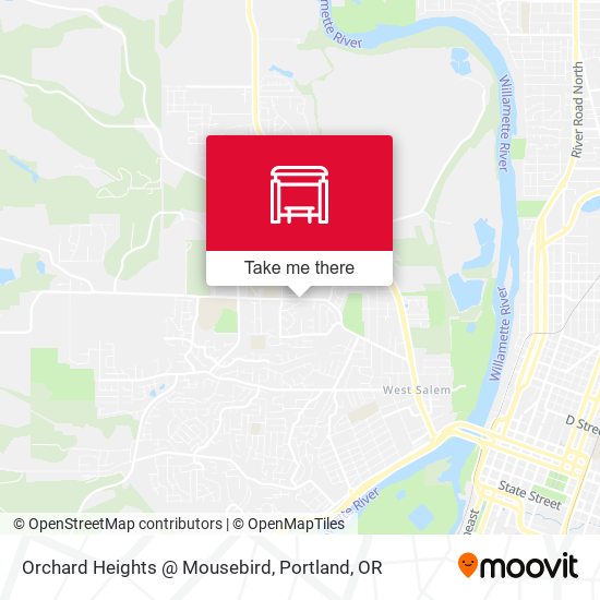 Orchard Heights @ Mousebird map