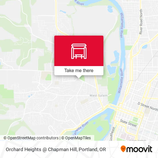 Orchard Heights @ Chapman Hill map