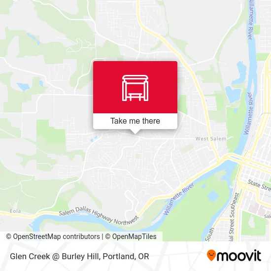 Glen Creek @ Burley Hill map