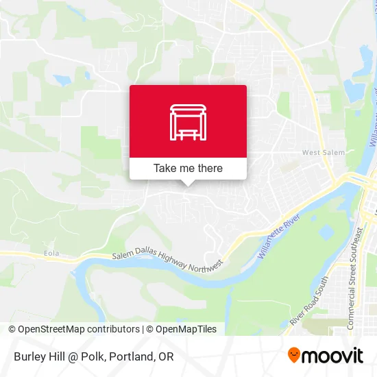 Burley Hill @ Polk map