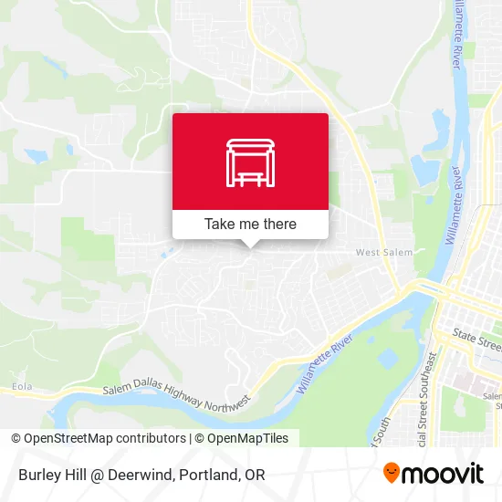Burley Hill @ Deerwind map